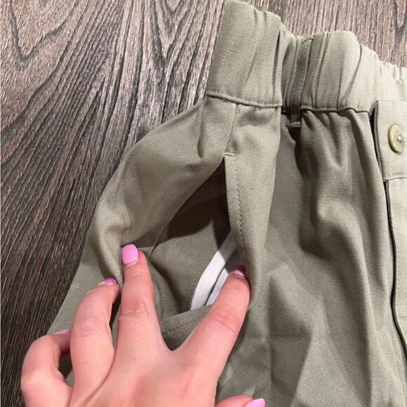 NWOT Converse Khaki Casual Jogger Pants Size Small - Picture 4 of 11